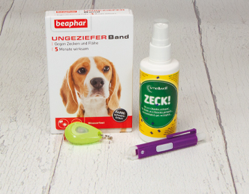 Zeckenschutz Hund & mehr