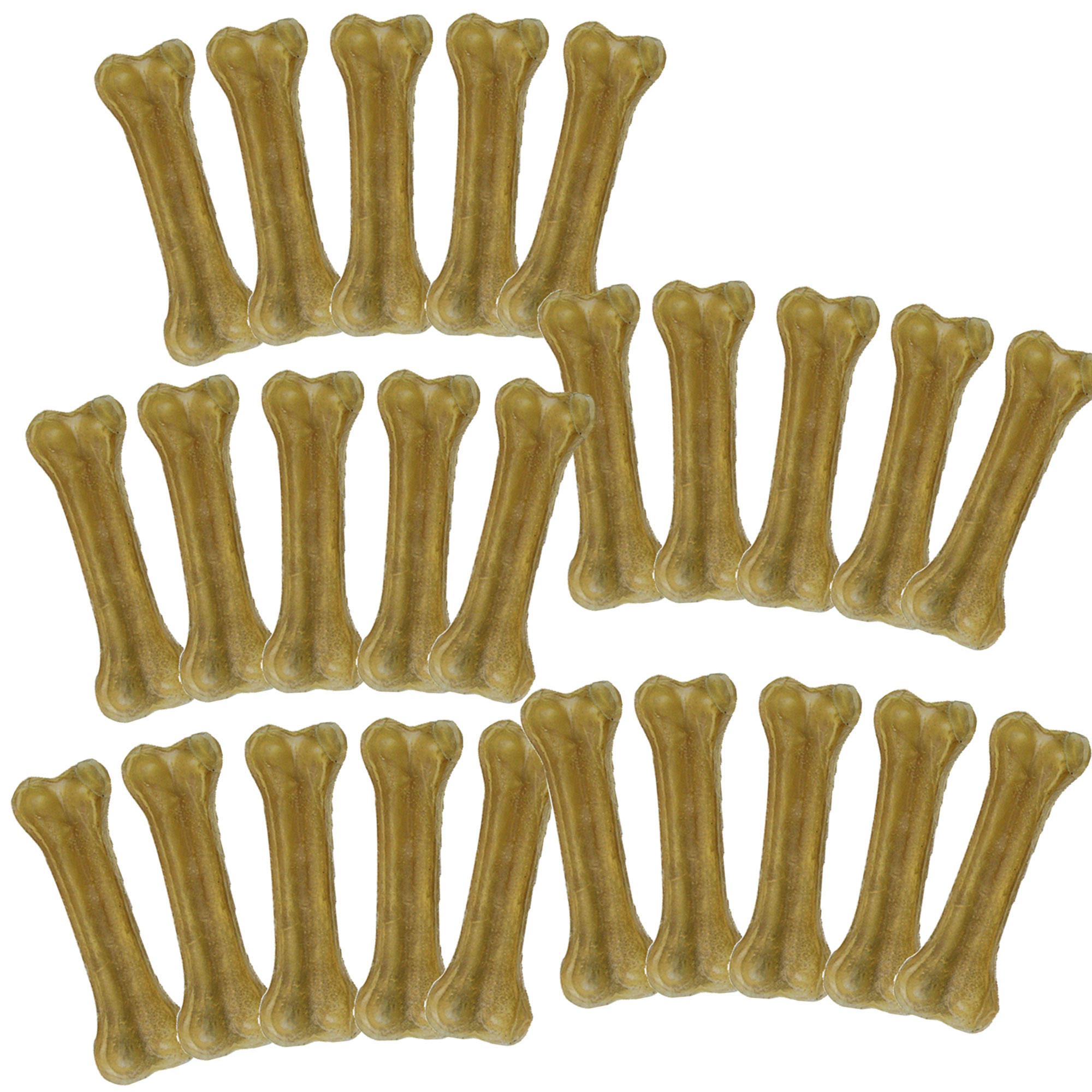 Huesos masticables de piel bovina prensada 1. Elección - alta calidad prensado limpio - Imagen 21 de 25