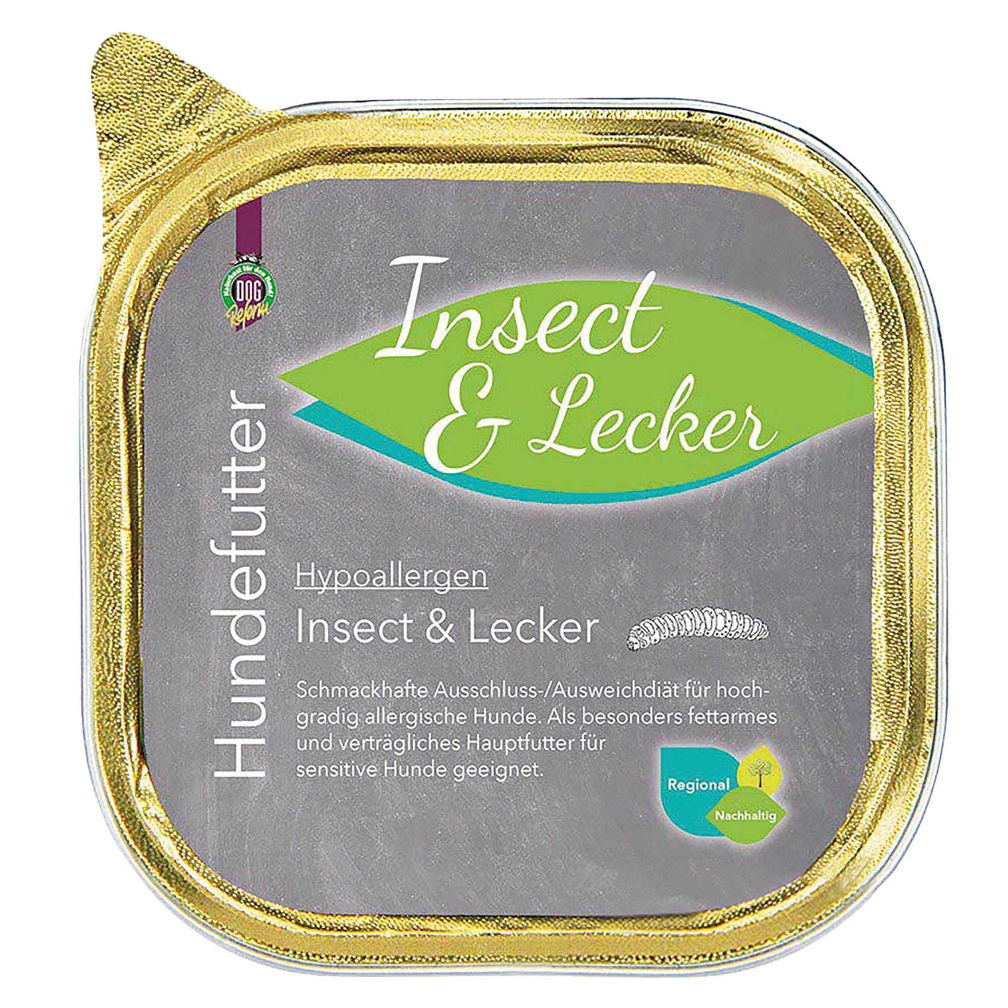Dogreform Hypoallergen Insect & Lecker fettarmes Nassfutter mit Insectenprotein - Bild 2 von 5