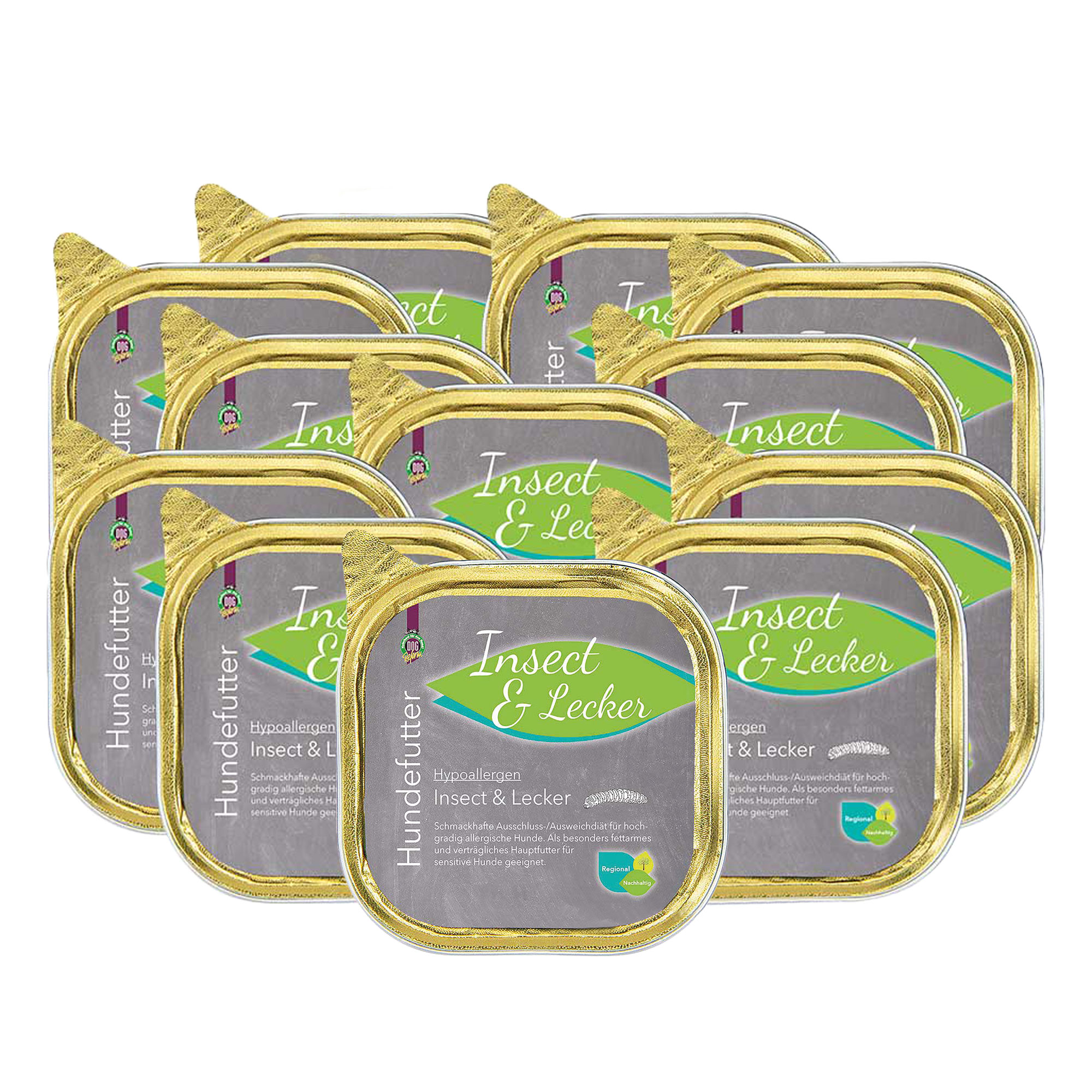 Dogreform Hypoallergen Insect & Lecker fettarmes Nassfutter mit Insectenprotein - Bild 3 von 5