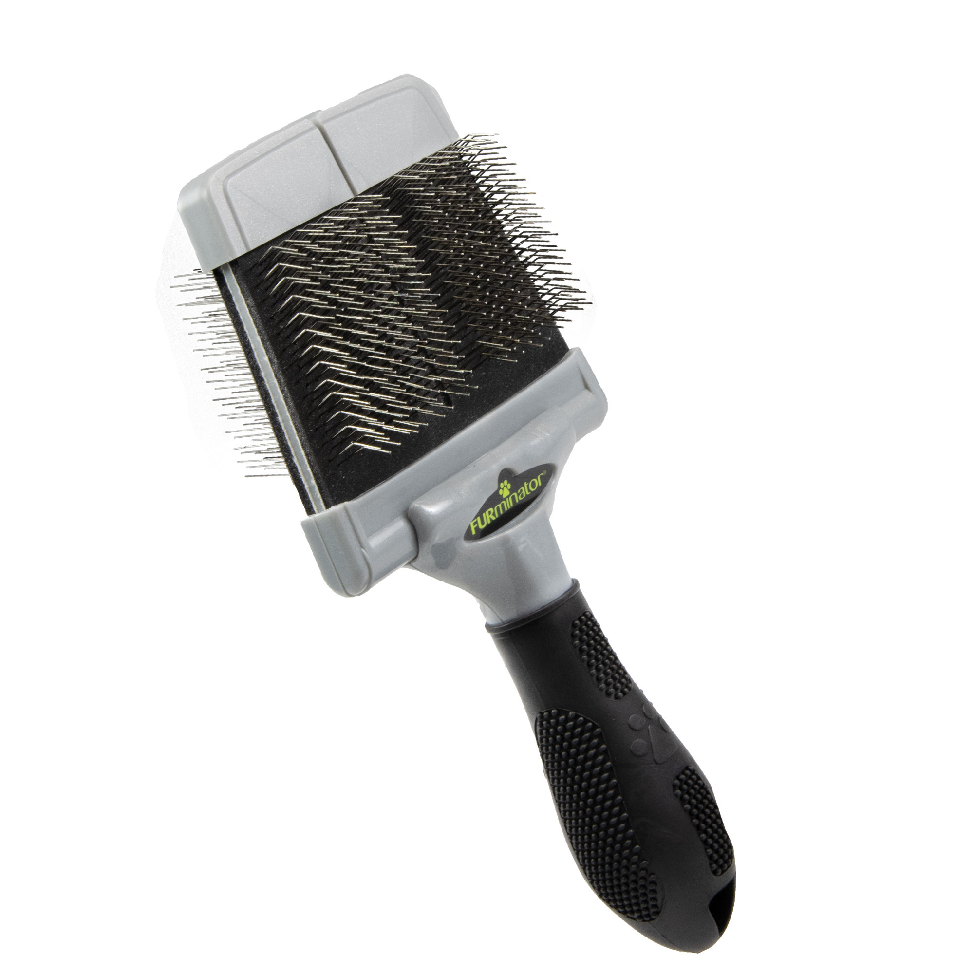 Furminator Zupfbürste - hart -für mittellanges bis langes Fell - Hundebürste