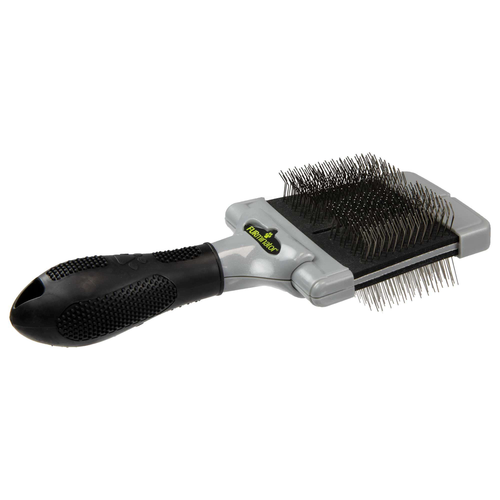 Furminator Zupfbürste - hart -für mittellanges bis langes Fell - Hundebürste