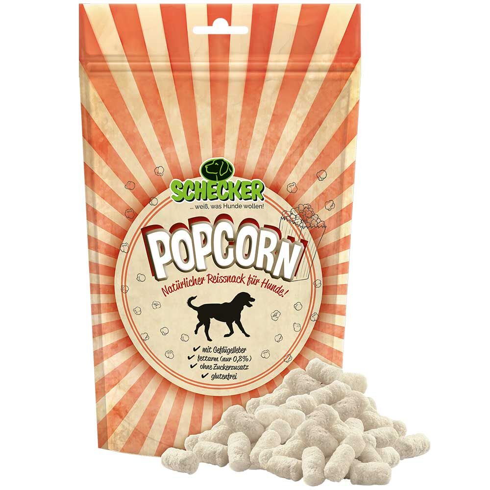 Schecker - Schecker Popcorn für Hunde [100g]