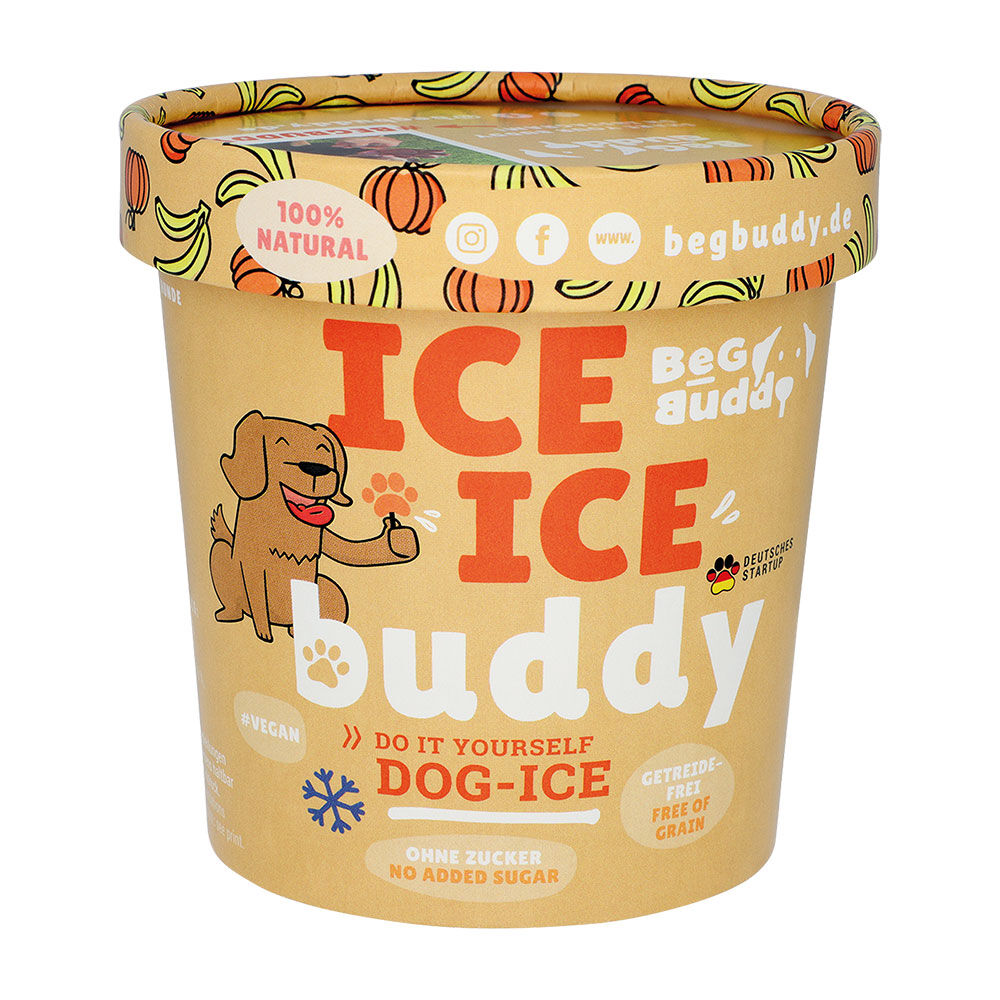 ICE ICE Buddy Hundeeis [Kürbis-Banane - 1 Stück]