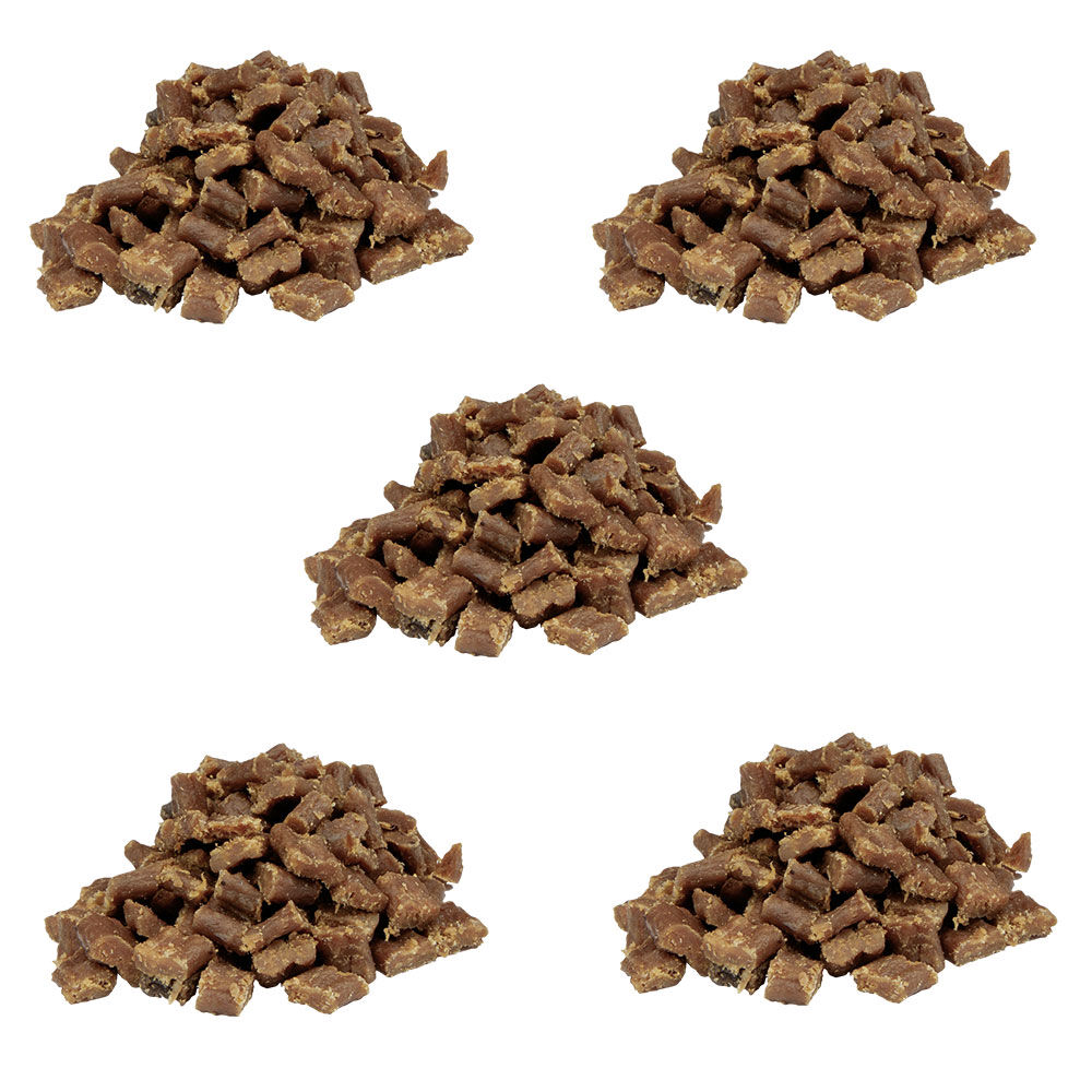 Knubbies - Mini Fleischbits für Hunde [Kaninchen - 5 x 200g]