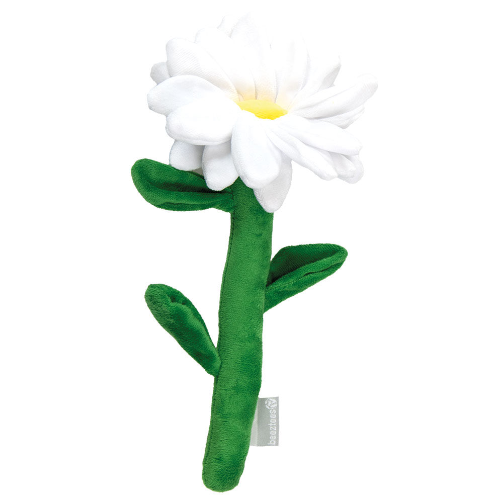 Plüsch Blume [Gänseblümchen (weiß)]