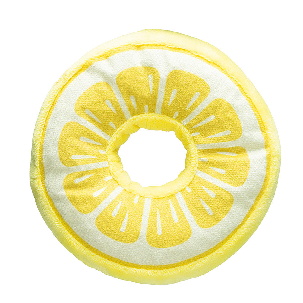 Hundespielzeug Fruity Donut [Zitrone]