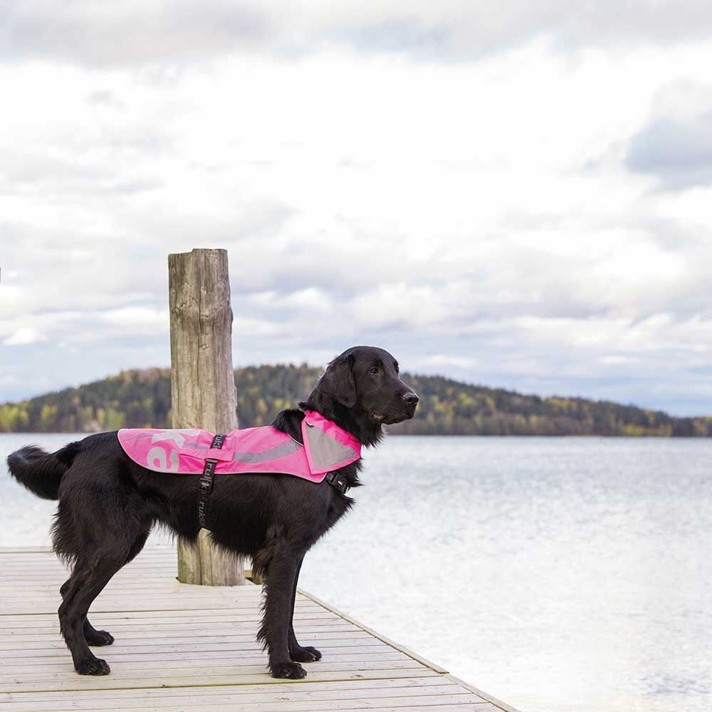 Rukka® FLAP Hunde-Sicherheitsweste, Farbe: Neonrot Bild 4
