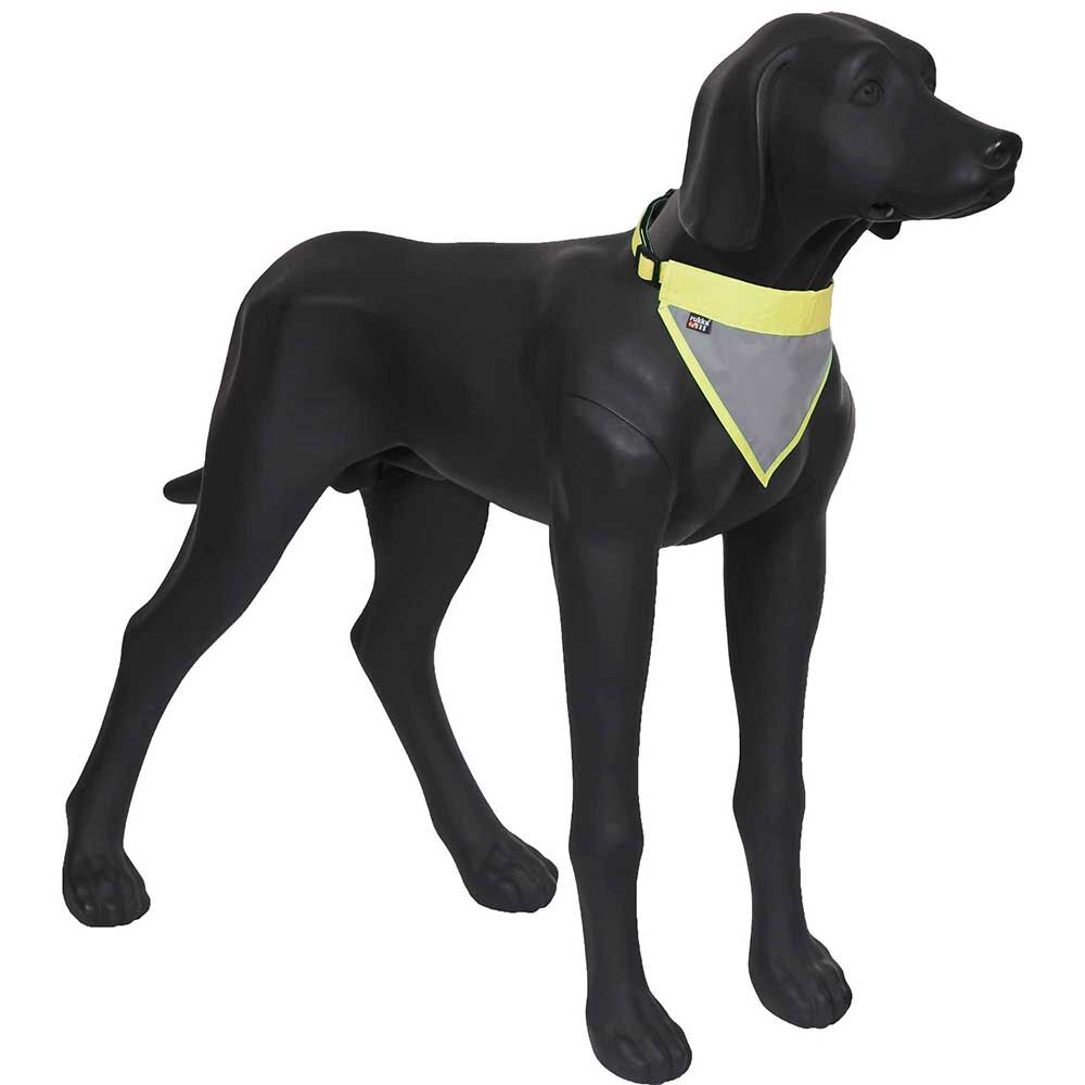 Rukka FLIP Hunde-Sicherheitshalstuch, Farbe: Neongelb Bild 2