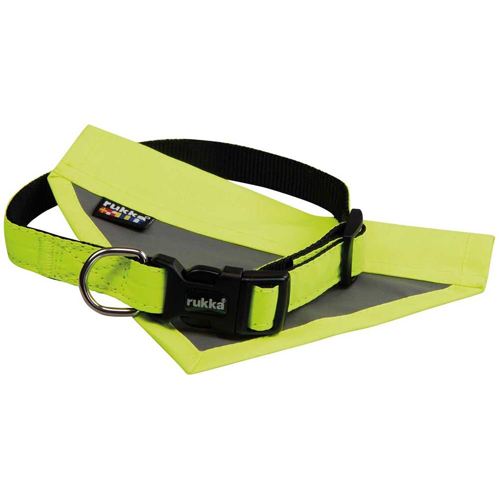 Rukka® FLIP Hunde-Sicherheitshalstuch, Farbe: Neongelb Bild 3