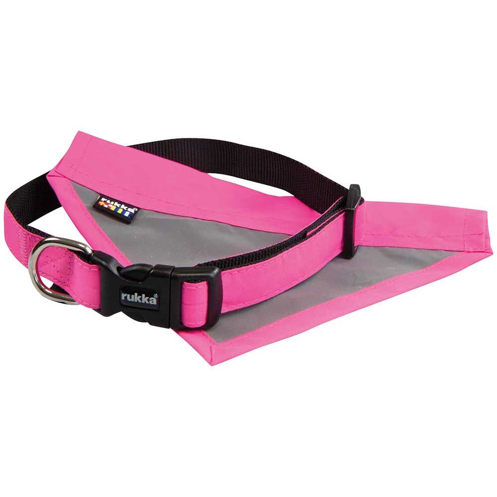 Rukka FLIP Hunde-Sicherheitshalstuch, Farbe: Neonpink Bild 3