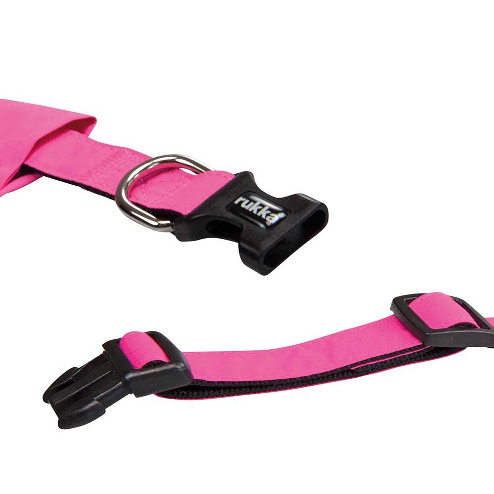 Rukka® FLIP Hunde-Sicherheitshalstuch, Farbe: Neonrot Bild 4