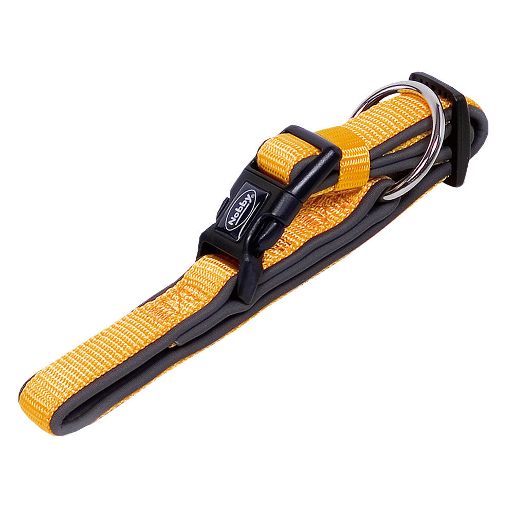 Halsband Classic Preno [orange/grau - L: 40-55 cm, B: 25/35 mm]