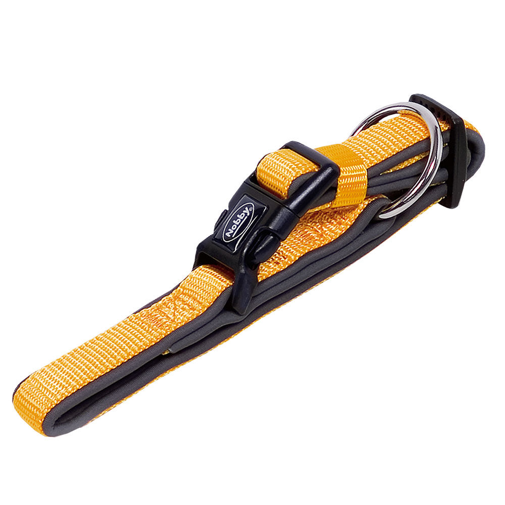 Halsband Classic Preno [orange/grau - L: 50-65 cm, B: 25/35 mm]