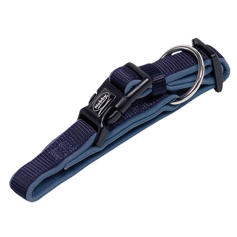 Halsband Classic Preno [blau/blau - L: 25-35 cm, B: 15/20 mm]