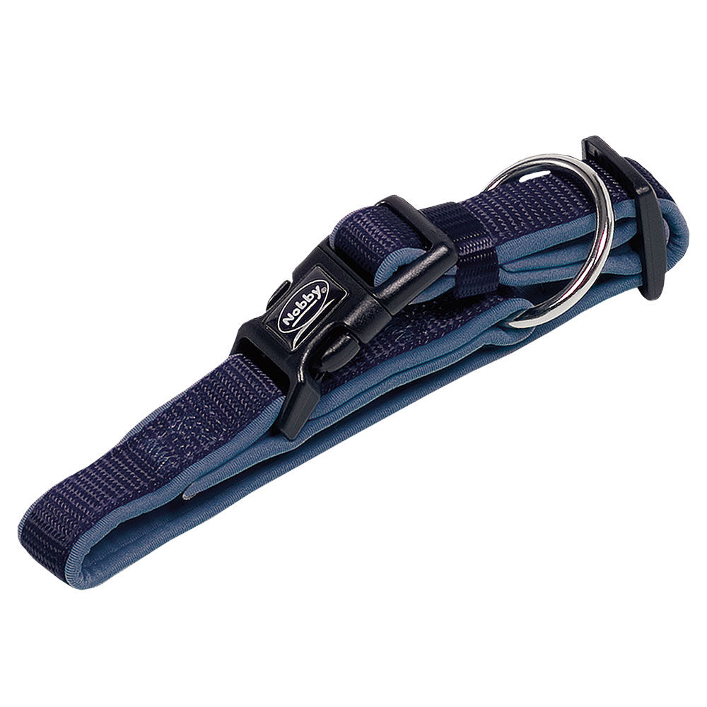 Halsband Classic Preno [blau/blau - L: 30-45 cm, B: 20/25 mm]
