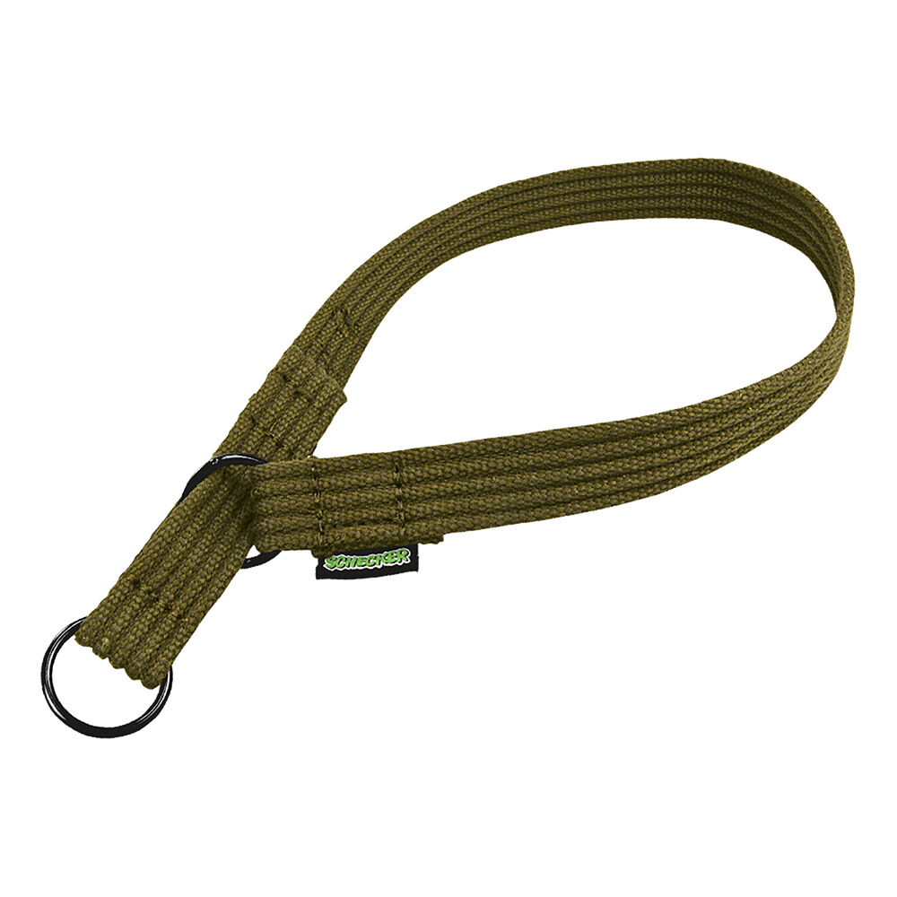 Cotton Joe`s Hunde (Schlupf-) Halsbänder, Farbe: kaki-grün Bild 2