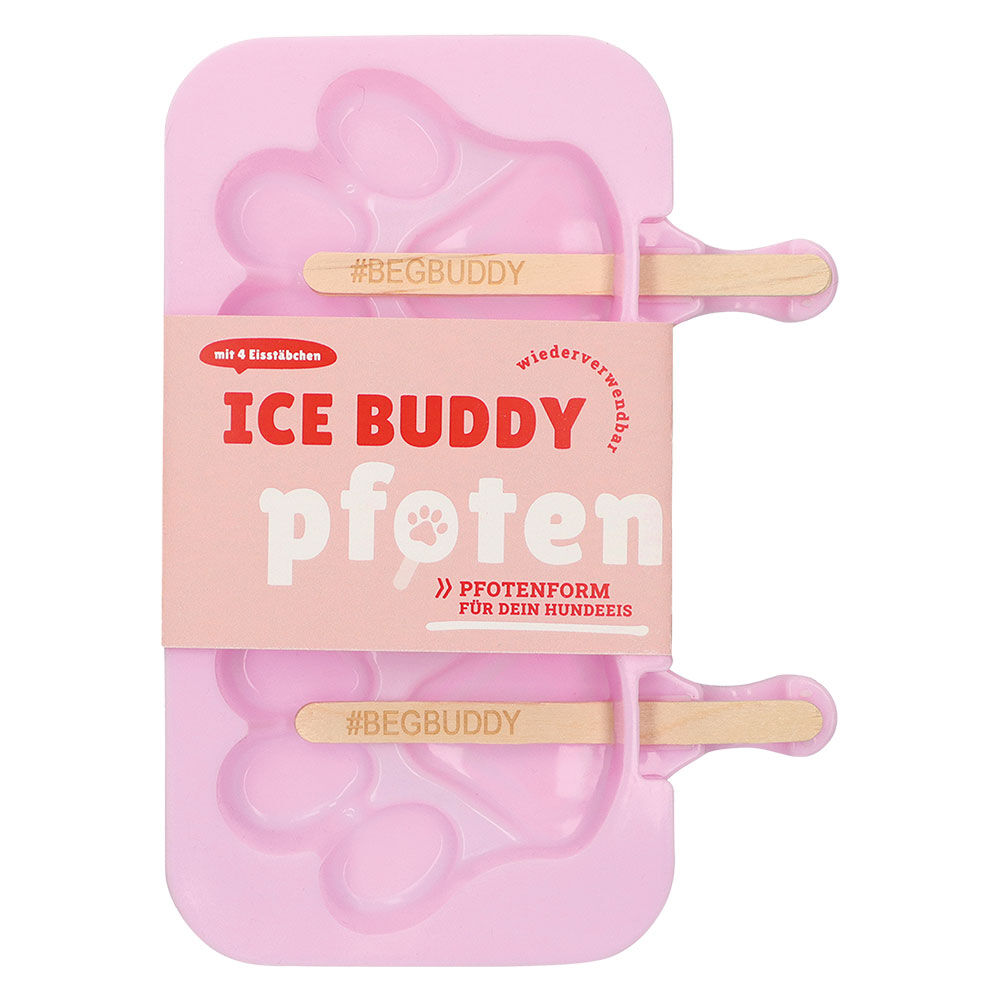 ICE BUDDY Pfoten-Form fr Hundeeis