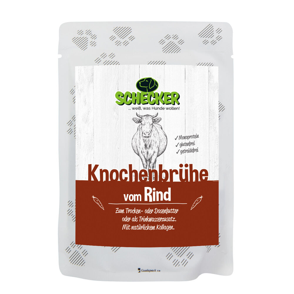 Knochenbrhe fr Hunde