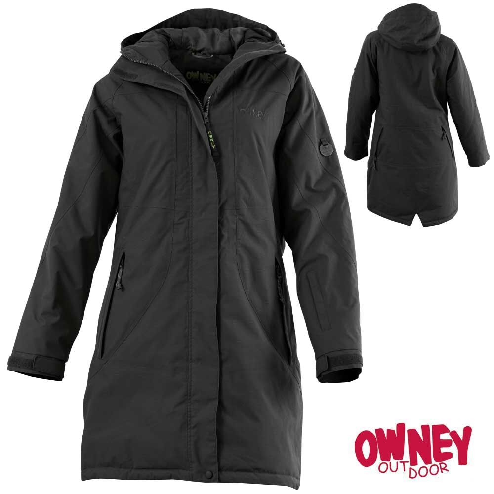 Owney Damen Wintermantel Ilu Black