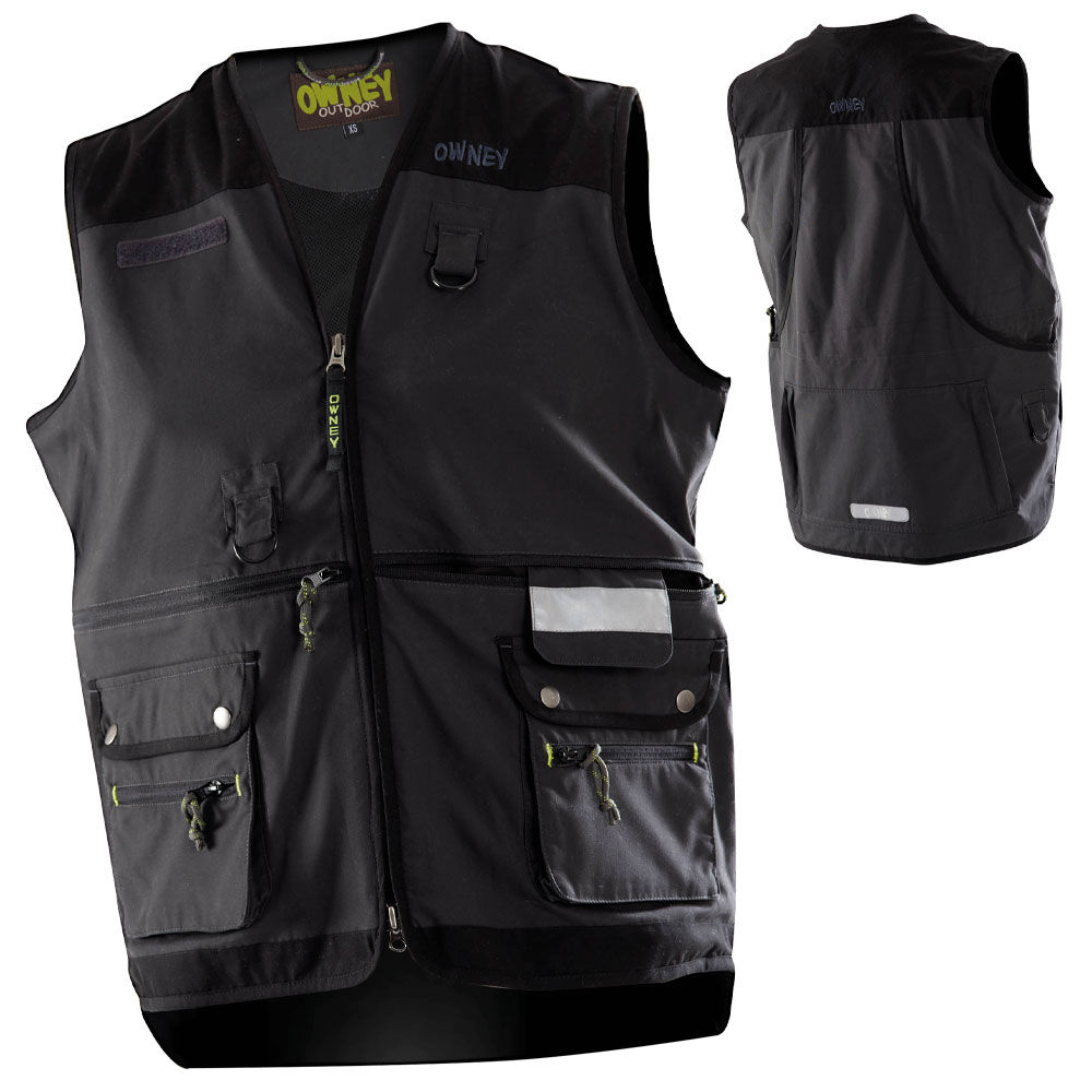 OWNEY Unisex Dog Sport Vest, anthracite