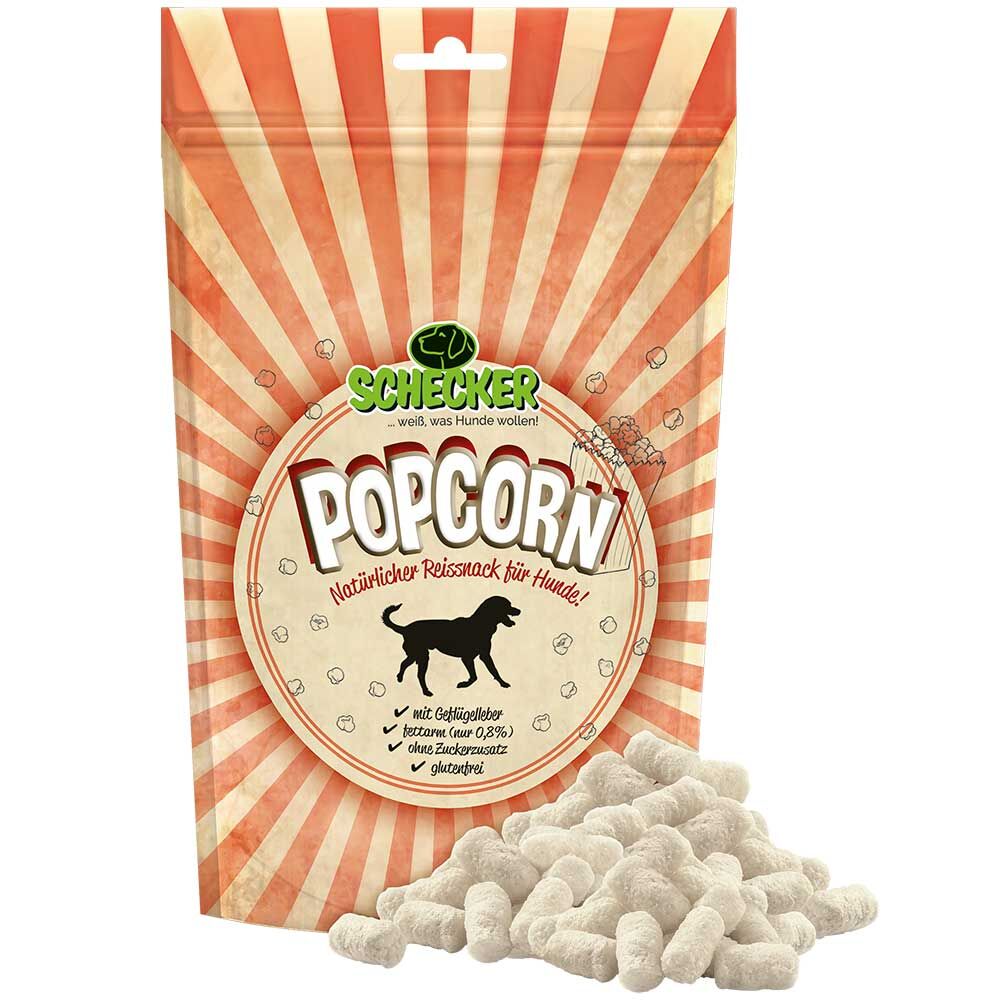 Schecker Popcorn fr Hunde