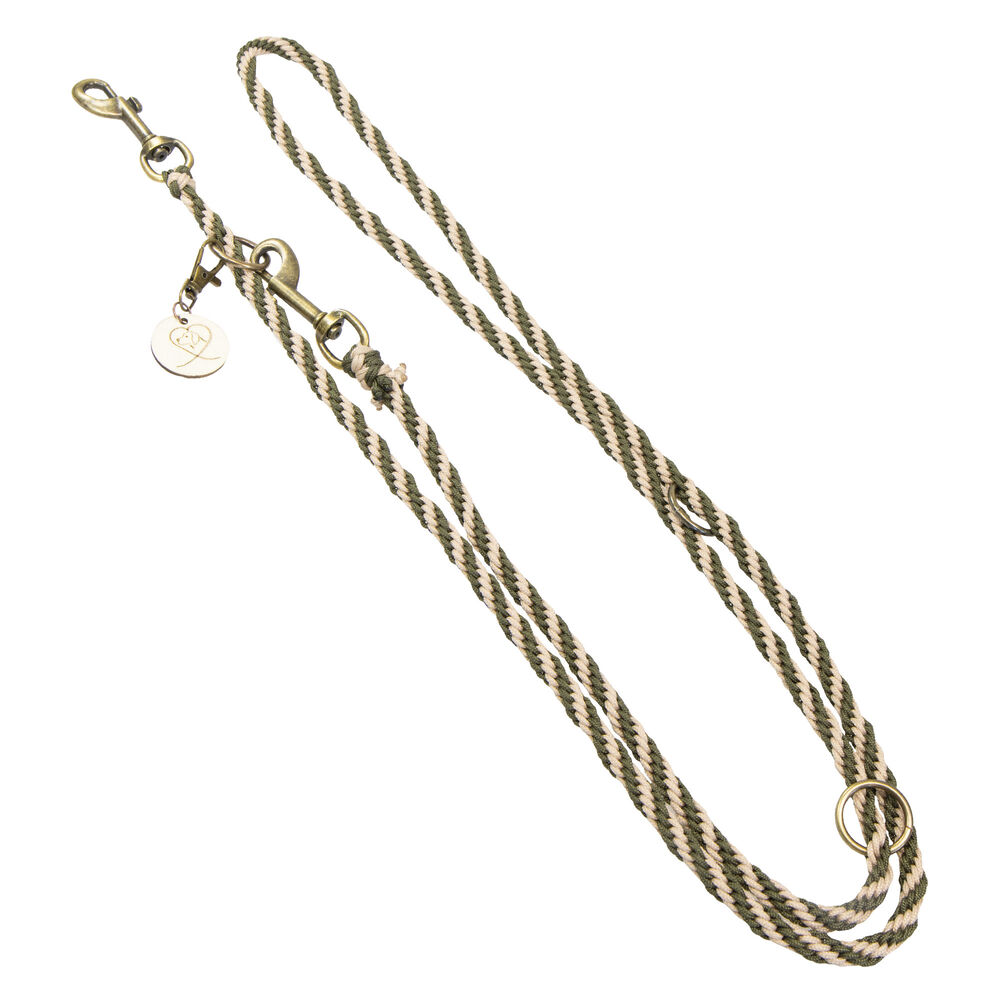 Trendfhrte Hundeleine Paracord 3-fach verstellbar