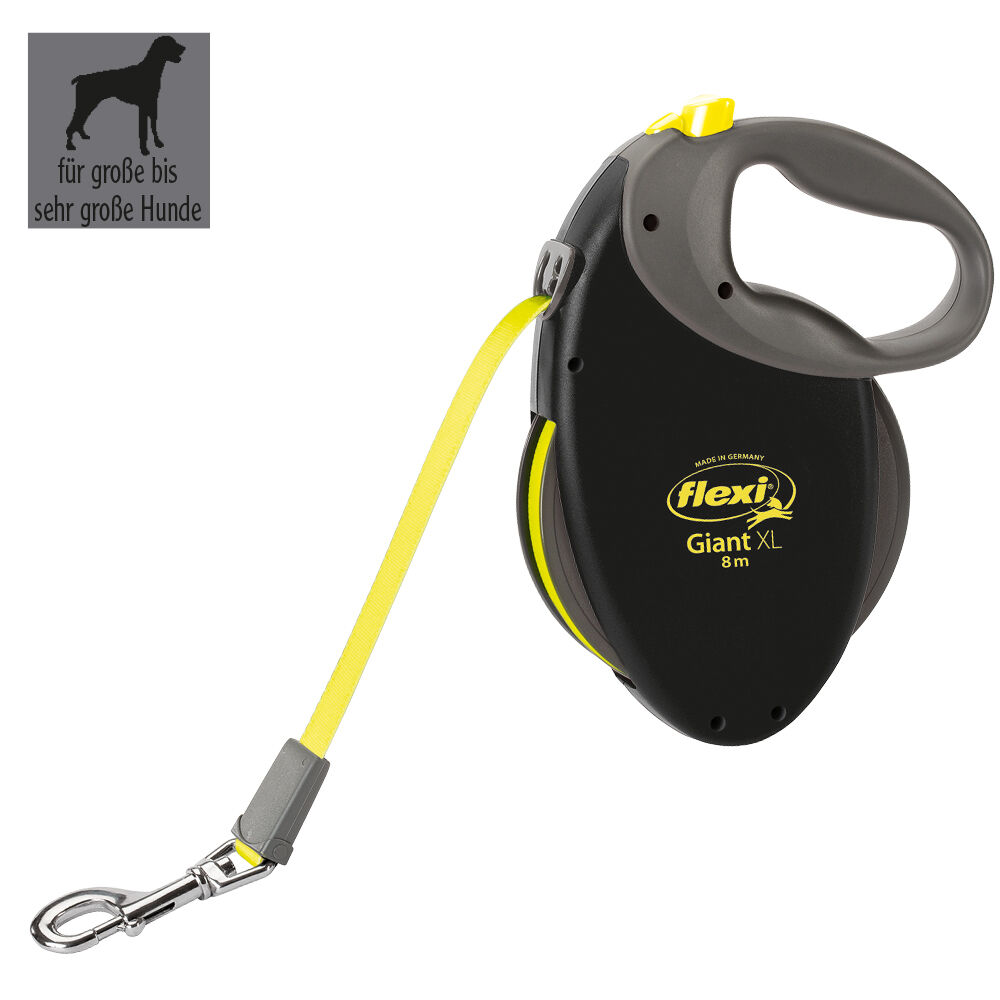 flexi Giant XL, 8 m Gurt-Leine, 50 + kg