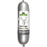 Festtags-Wurst mit Wild