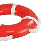 Hunde-Wasserspielzeug - Rettungsring mit Seil -