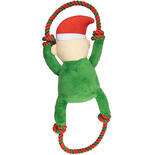 Weihnachts-Elf mit Baumwolltau
