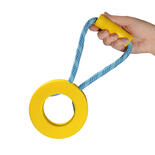 Nobby Hunde-Wasserspielzeug Ring mit Griff