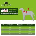Rukka® FLAP Hunde-Sicherheitsweste, Farbe: Neonrot