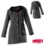 OWNEY Damen Softshell Coat Cosy, grey