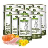 Schecker Hundemen - Kaninchen mit Buchweizen, Krbis und Lwenzahn