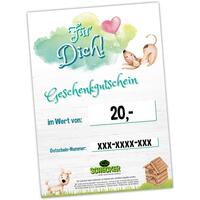 Geschenk-Gutschein, schon ab 10,- Euro