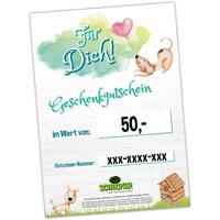 Geschenk-Gutschein, schon ab 10,- Euro