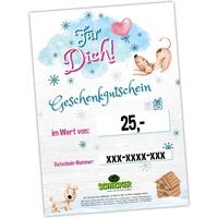 Weihnachts-Geschenk-Gutschein, schon ab 10,- Euro