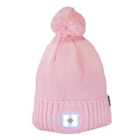Bommelmtze mit LED-Licht