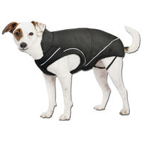 DogBite Hunde-Softshelljacke, Farbe: schwarz