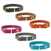 Molly & Stitch Butter Leder Hundehalsband