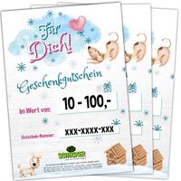 Weihnachts-Geschenk-Gutschein, schon ab 10,-