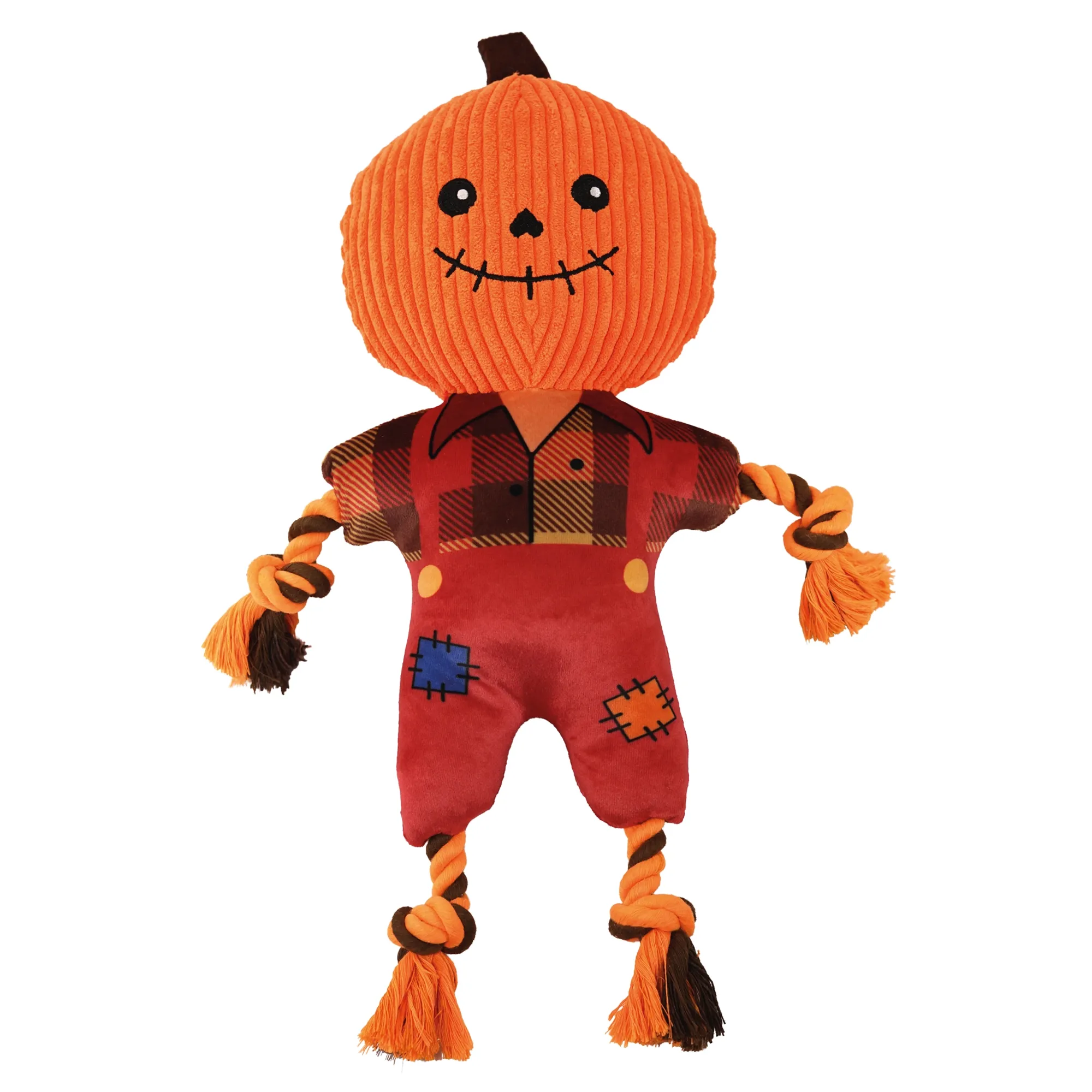 Halloween Hundespielzeug Kürbismann Halloween Hundespielzeug Kürbismann