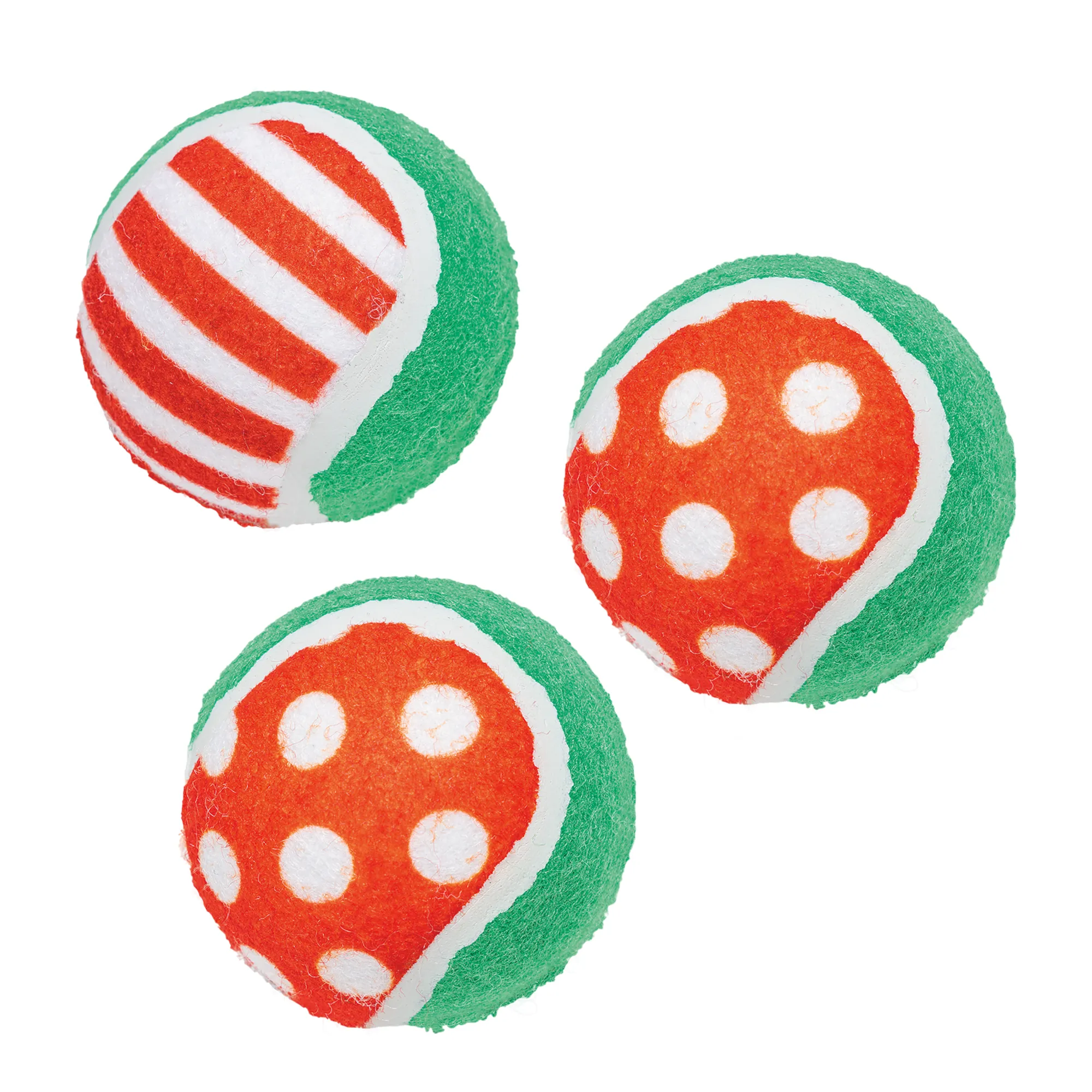 Beeztees Weihnachtsspielzeug Tennisbälle Beeztees Weihnachtsspielzeug Tennisbälle