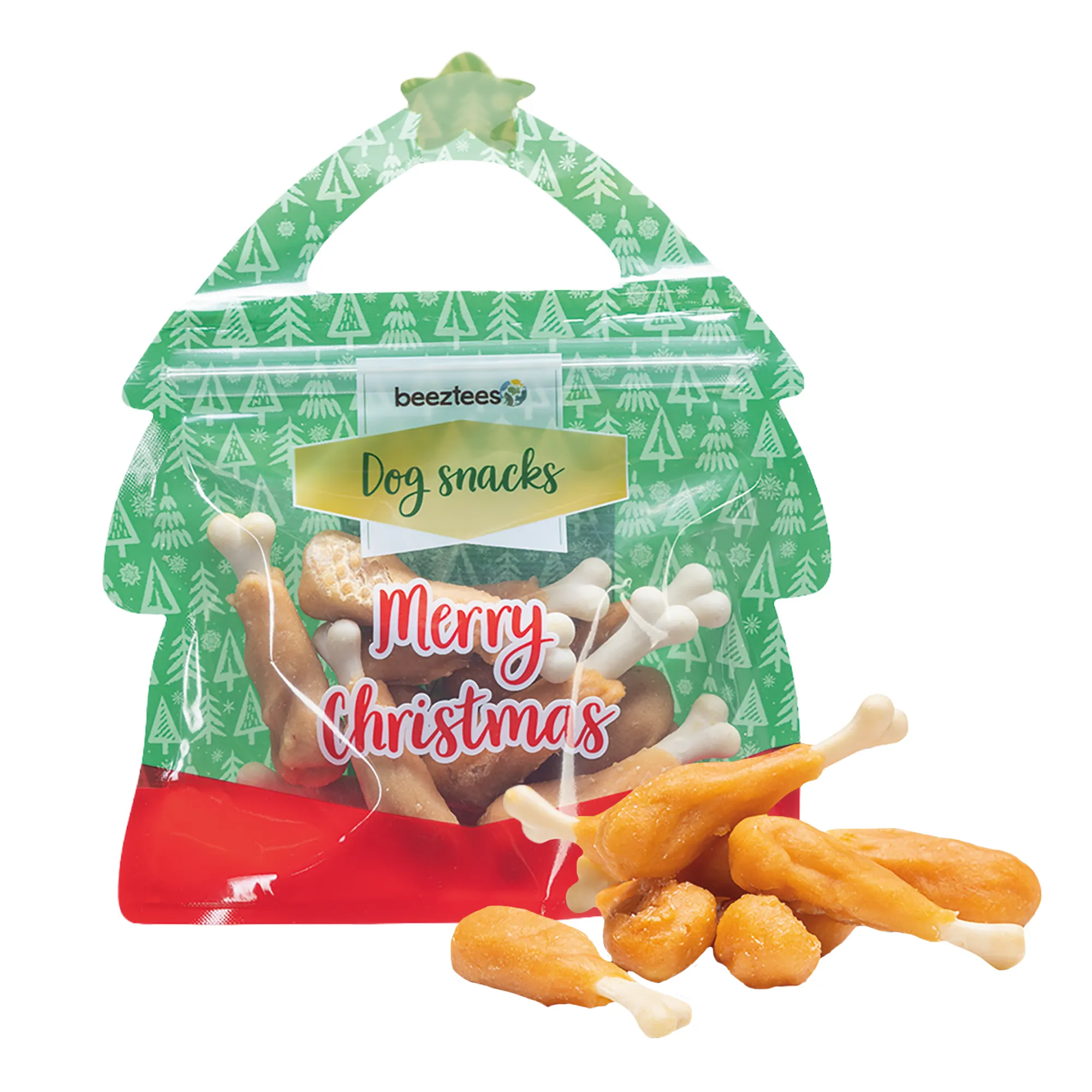 Beeztees Weihnachts-Snack Hähnchenkeulen