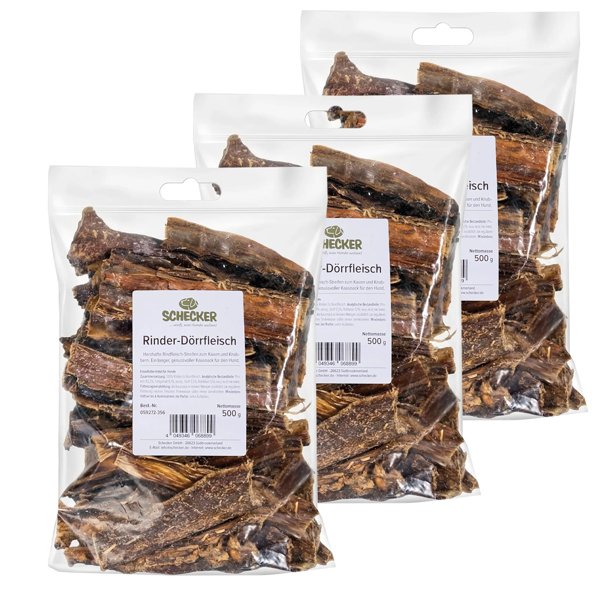 Rinder-Dörrfleisch 3 x 500g Rinder-Dörrfleisch 3 x 500g