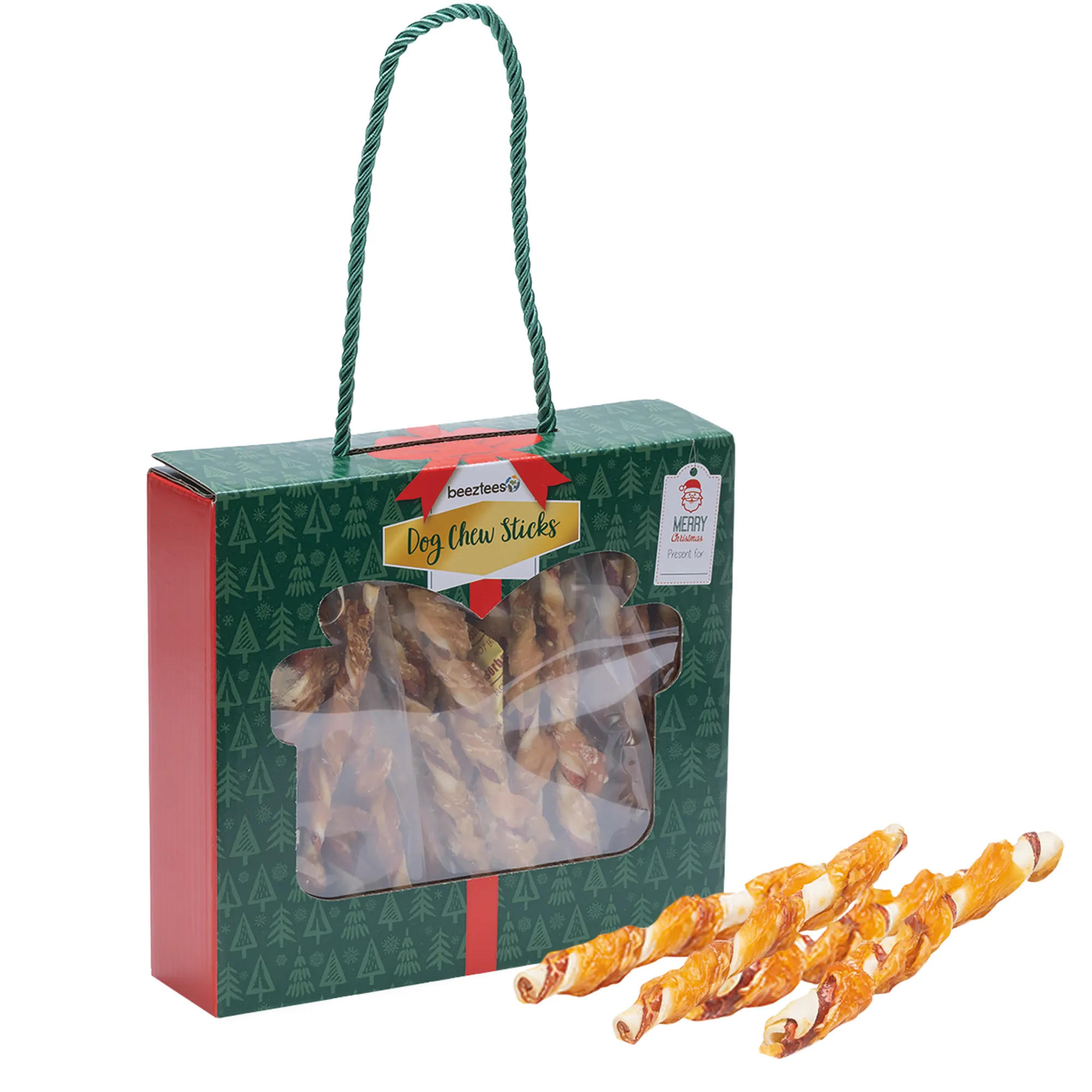 Beeztees Weihnachts-Kausticks Huhn